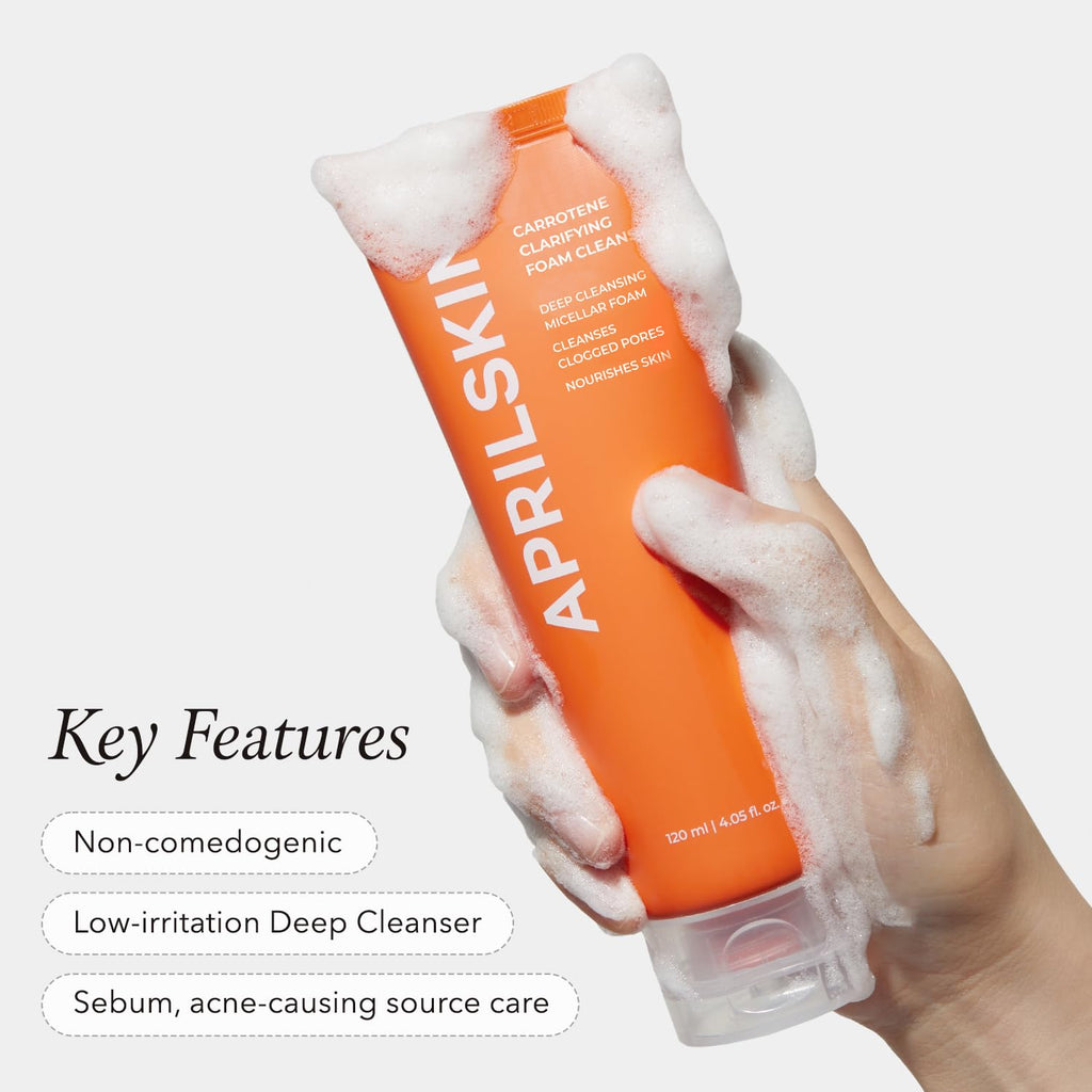 APRILSKIN Carrotene Clarifying Foam Cleanser
