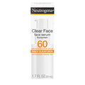Buy now Neutrogena Clear Face Serum Sunscreen with Green Tea, Broad Spectrum SPF 60, Non-Comedogenic Face Sunscreen for Lightweight UVA/UVB Protection, Oxybenzone- & Fragrance-Free, 1.7 fl. oz at indiglob india