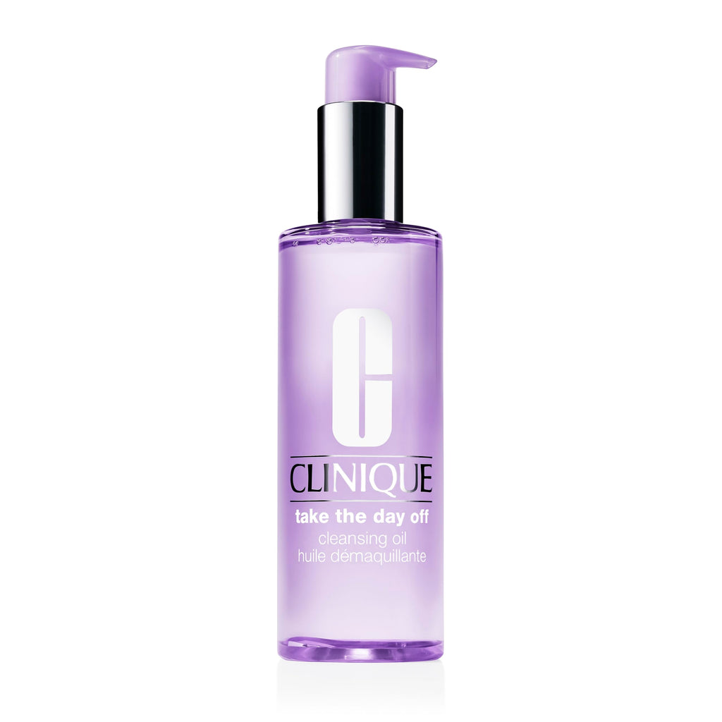 Buy now Clinique Take The Day Off Cleansing Oil Makeup Remover | Dissolves Makeup + Sunscreen | For All Skin Types, 6.7 Fl Oz at indiglob india
