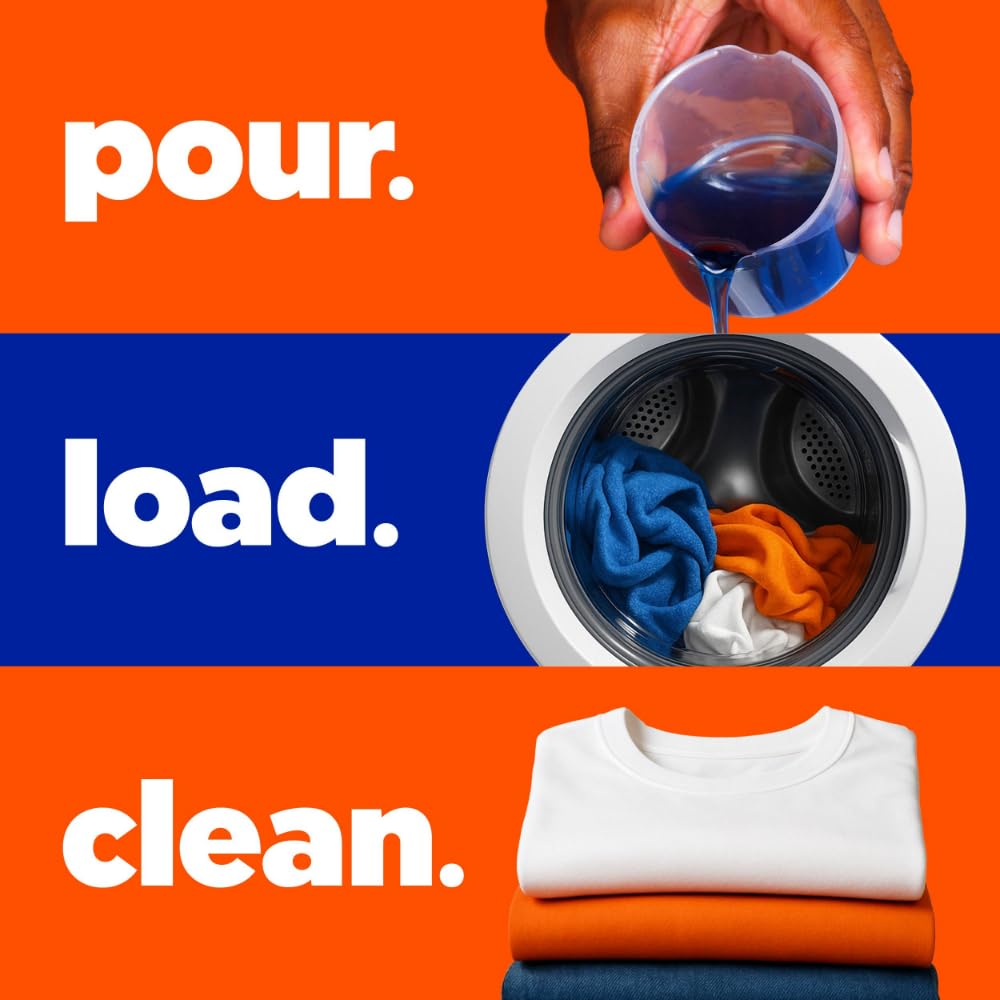 Buy now Tide Laundry Detergent Liquid, Original Scent, 80 Loads, 105 FL OZ, Works on 100% of Common Stains, Laundry Soap, Liquid Laundry Detergent at indiglob india