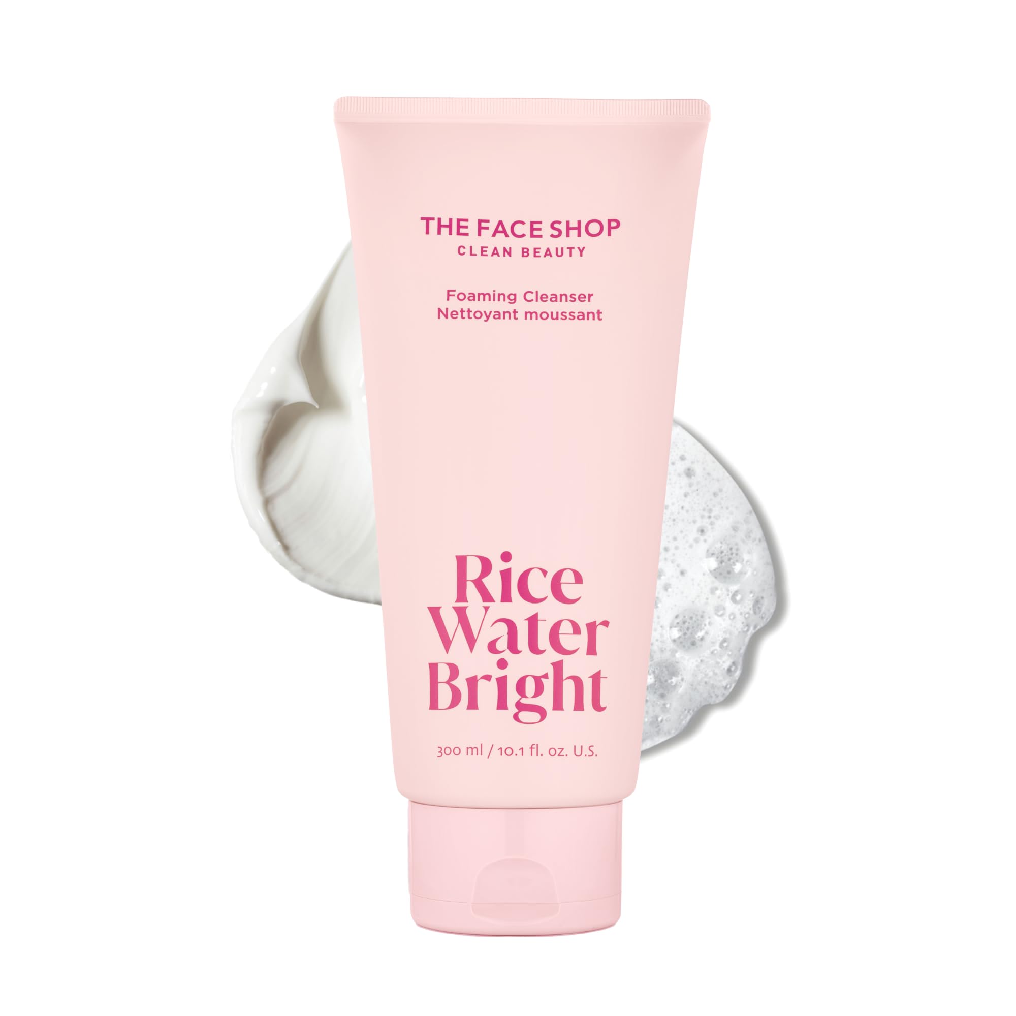 Buy now The Face Shop Rice Water Bright Foaming Facial Cleanser with Ceramide, Gentle Face Wash for Hydrating & Moisturizing, Vegan Face Cleanser, Makeup Remover, Korean Skin Care for All Skin Types, 150ml Rice & Floral 10.1 Fl Oz (Pack of 1) at indiglob india