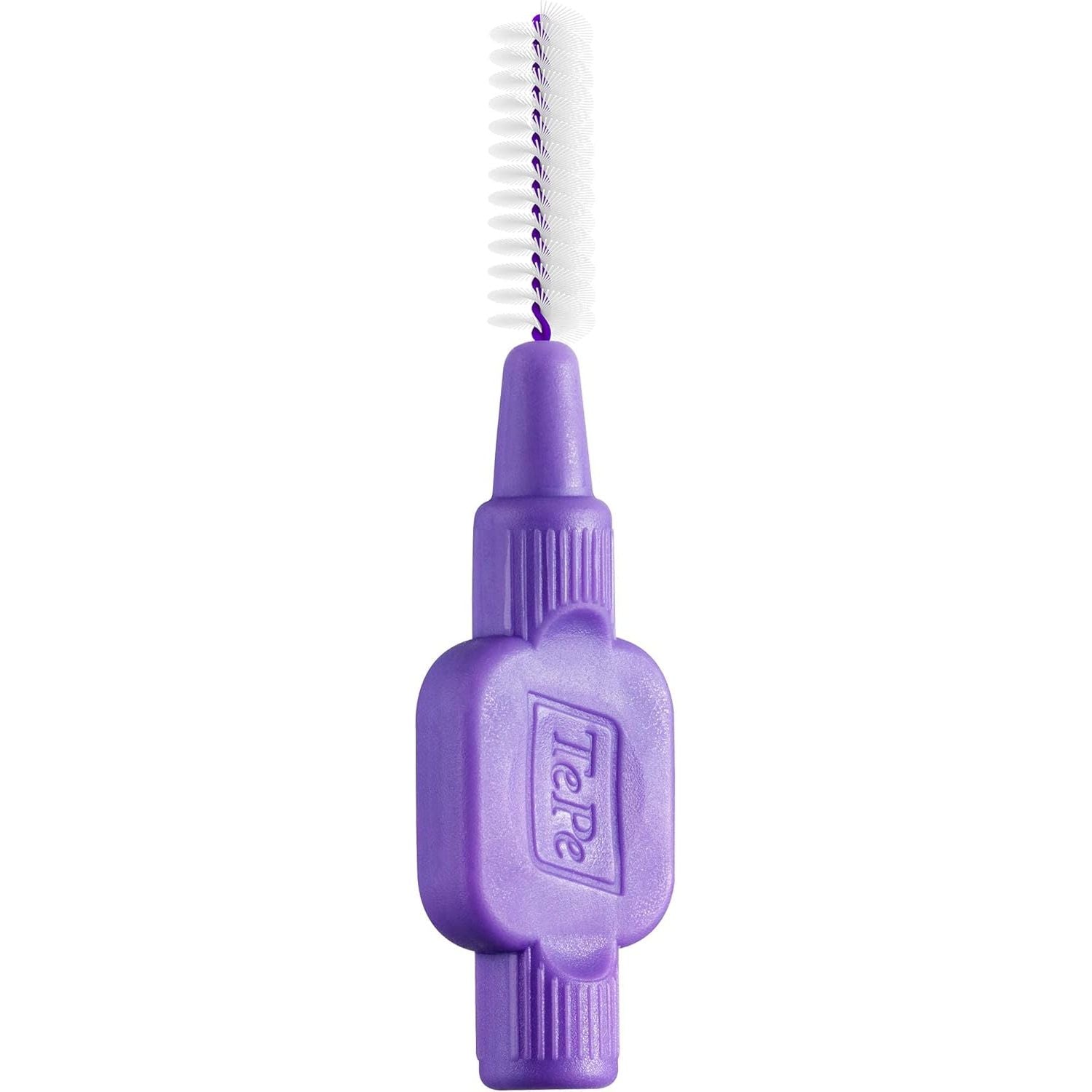Buy now TePe Interdental Brush Original, Soft Dental Brush for Teeth Cleaning, Pack of 20, 0.8 mm, Large Gaps, Green, Size 5 Purple 1.1 mm at indiglob india