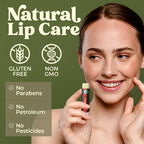 Buy now Earth's Daughter USDA Organic Lip Balm 6-Pack - Fruit Flavors, Beeswax, Coconut Oil, Vitamin E - Best Lip Repair Chapstick for Dry Cracked Lips - Moisturizing Lip Care at indiglob india