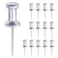 Optomni Long Push Pins 30 Pack, Metal Thumb Tacks for Bulletin Board