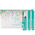 Thrive Causemetics Liquid Lash Extensions Mascara, Brown Black Shade | Tubing Formula Lengthens, Volumizes & Curls, Smudge Proof, Washable, No Clumping or Flaking, Cruelty Free, Crystal Shade