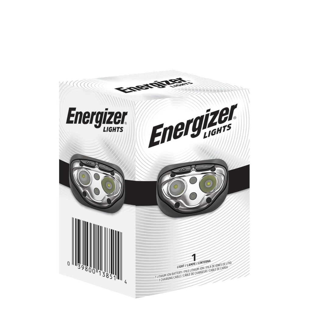Buy now Energizer PRO-400 Headlamp Rechargeable, IPX4 Water Resistant Rechargeable Headlamp, Ultra Bright Multiple Light Modes Head Lamp, Camping, Running, Outdoors, Emergency Light, USB Included at indiglob india