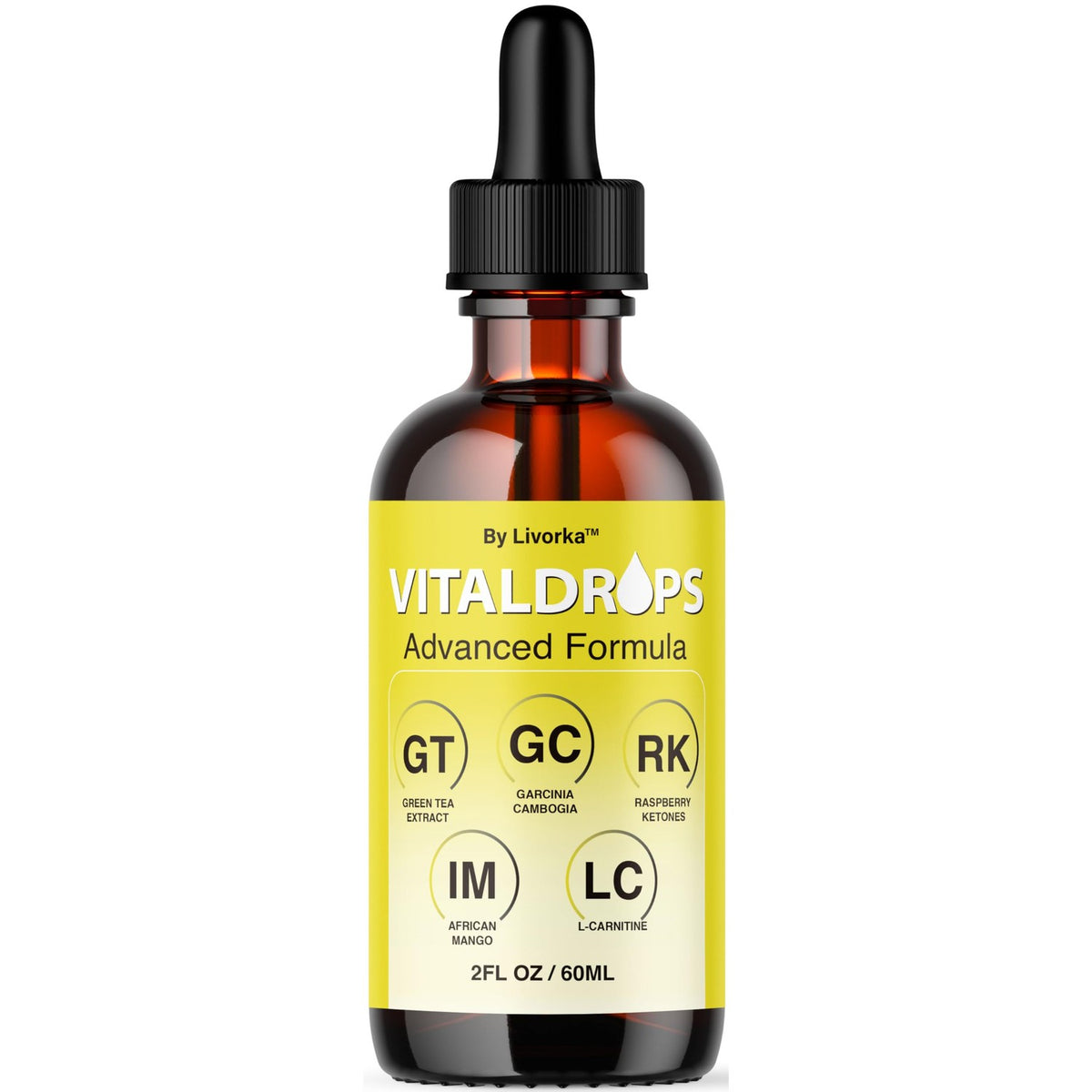 Vital Drops - Official Vital Drops Advanced Formula, VitalDrops Daily Premium Liquid Supplement Support All Natural Multivitamin for Overall Health & Wellness, 1 Bottle for 1 Month