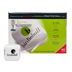 BirdieBall 12 Pack Practice Golf Balls, Limited Flight Practice Ball