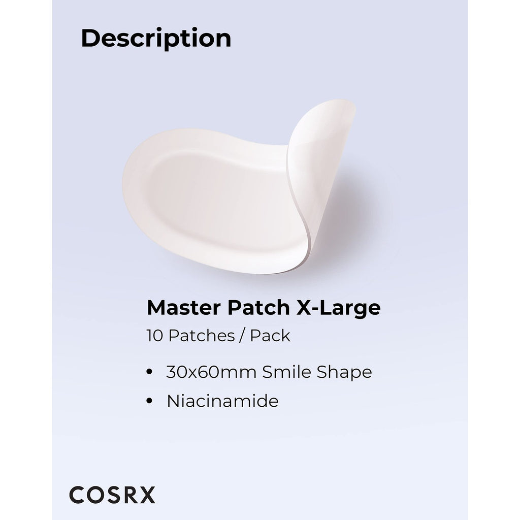 COSRX Master Patch Intensive, Oval-Shaped Patches (X-Large, 10 Counts)