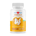 Dog Omega 3 Fish Oil Skin and Coat Supplement for Dry Skin & Allergy Relief