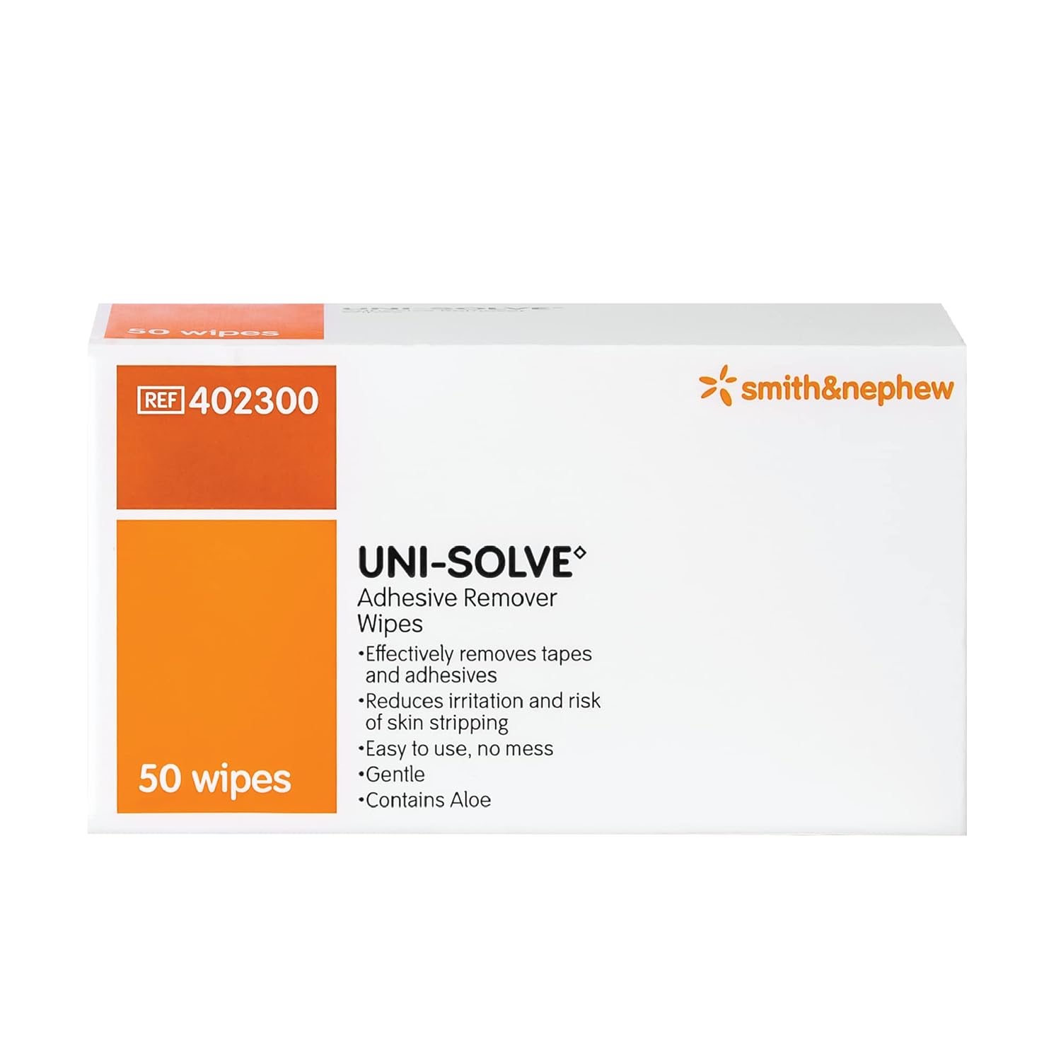Buy now Uni Solve 402300 Adhesive Remover Wipe, Pack of 50 at indiglob india