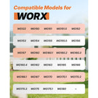 Eventronic 15 Pack (WA0010) Trimmer Line Spool for Worx Weed Eater