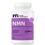 Micro Ingredients NMN Complex 1,000 mg Per Serving, 60 Veggie Capsules | 10-in-1 with Nicotinamide Mononucleotide, Resveratrol, Astaxanthin, TMG & CoQ10. NAD+ Supplement Precursor. Filler Free.