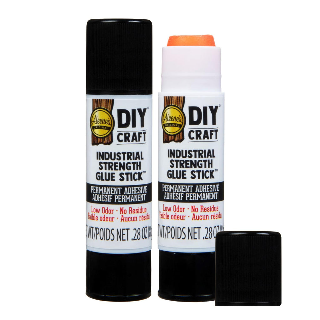 Aleene's DIY Craft Industrial-Strength Glue Sticks, Permanent Bond for Easy Repair, 2 Pack