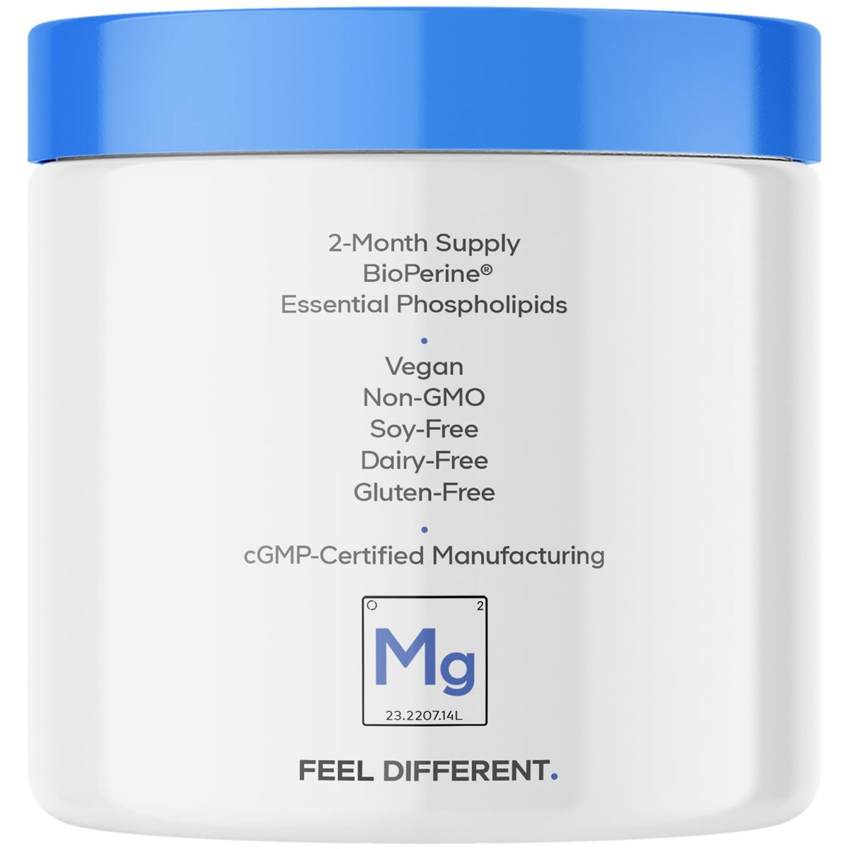 Codeage Liposomal Magnesium Glycinate, Bisglycinate, NSF, 240 Capsules