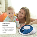 Buy now Homedics SoundSleep White Noise Sound Machine, Blue, Small Travel Sound Machine with 6 Relaxing Nature Sounds, Portable Sound Therapy for Home, Office, Nursery, Auto-Off Timer, By Homedics at indiglob india