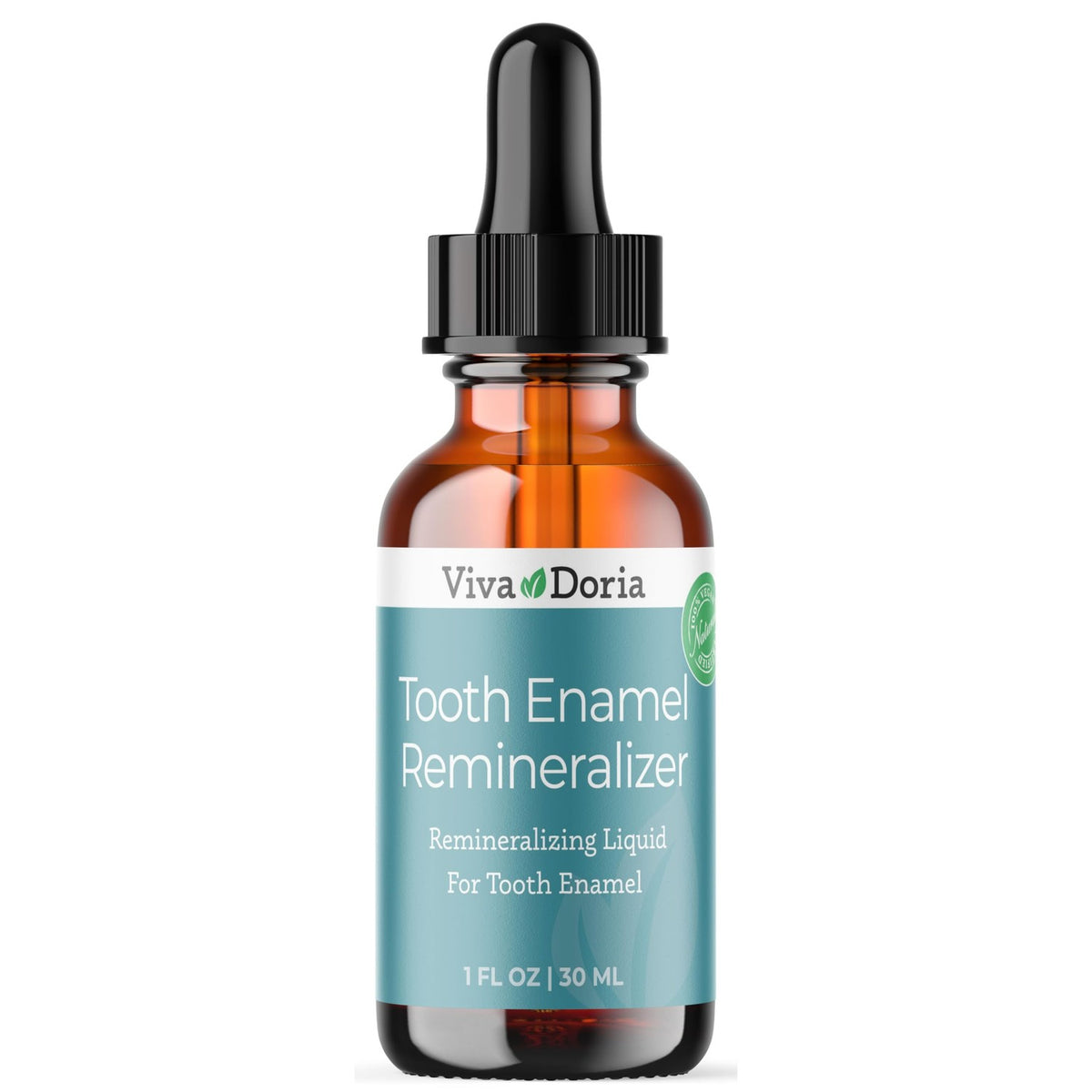 Viva Doria Tooth Enamel Remineralizing Liquid, Protects Tooth Enamel and Helps Keep Gum Healthy 1 fl oz
