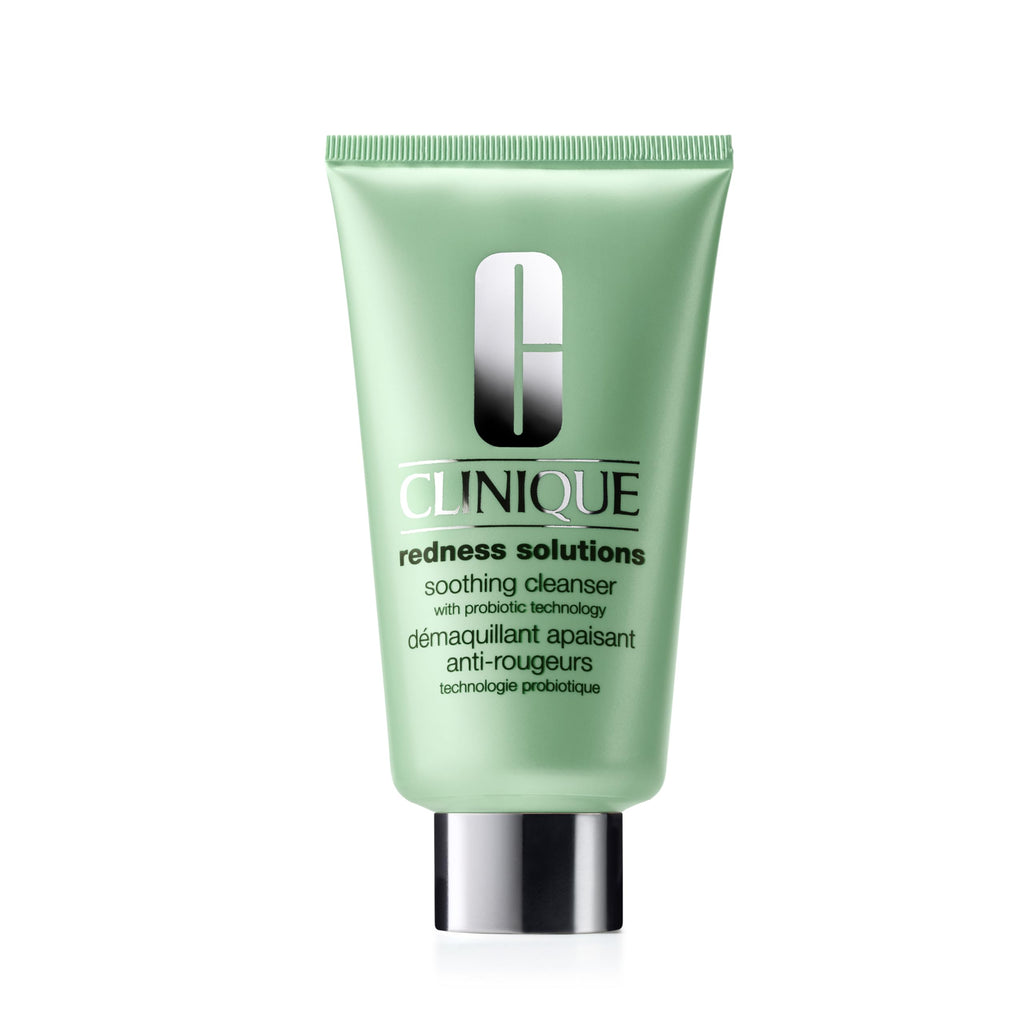 Buy now Clinique Redness Solutions Soothing Oil Free Face Cream Cleanser with Probiotic Technology | Appropriate for Skin with Rosacea, 5 Fl Oz at indiglob india