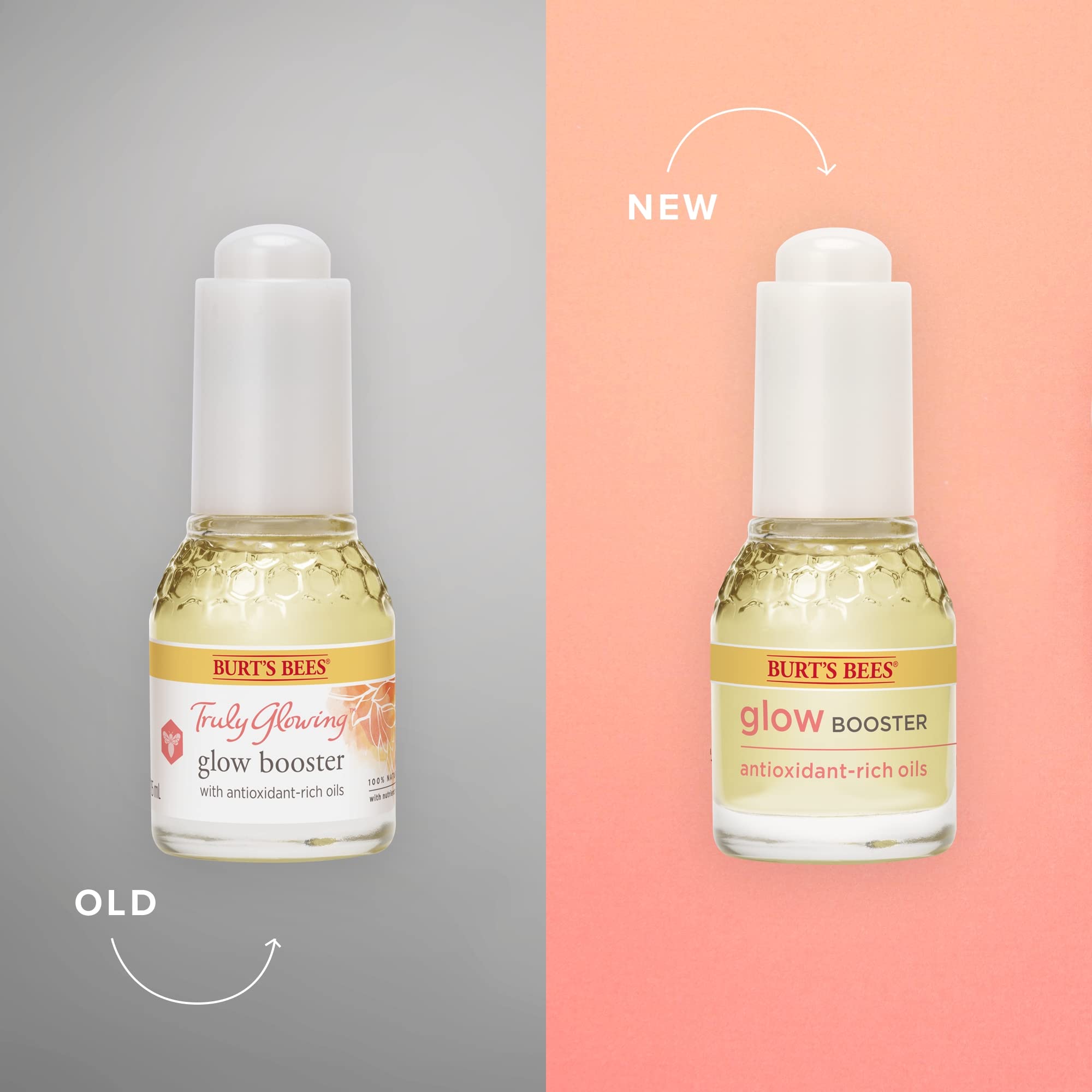 Buy now Burt's Bees Glow Booster Face Serum with Antioxidant-Rich Oils for Normal and Combination Skin, 0.51 Fluid Ounces at indiglob india