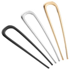French Hair Pin 3PCS for Women Elegant French Twists, Buns, Updos