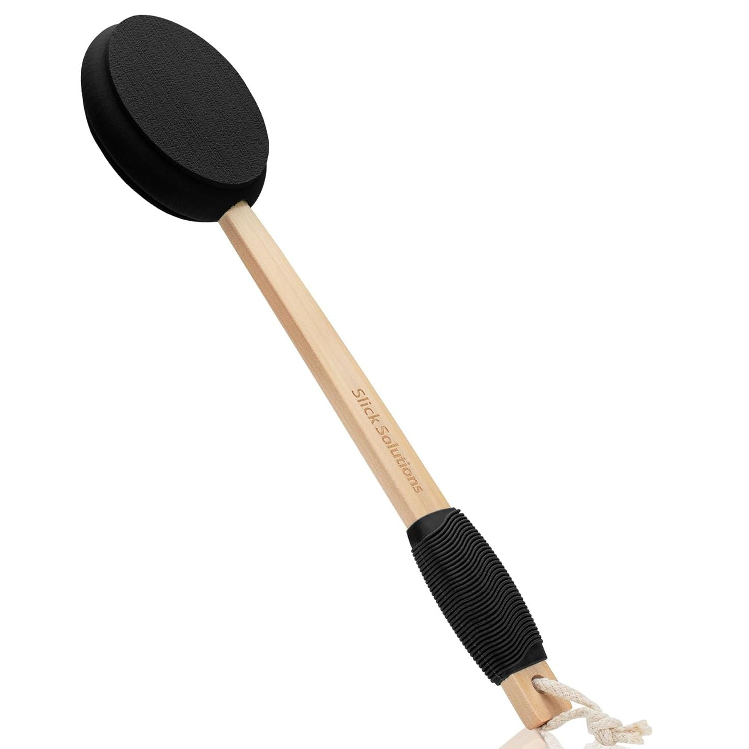 Buy now Slick- Lotion Applicator, 17 inch, Applicators for Your Back, Back Applicator Lotion, Certified Organic, Easy Reach Washable, Applicators, Self Tanner For All Skin Tone Black at indiglob india
