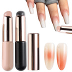 Fcozpjk Silicone Brush for Ombre Nail Art 2Pcs Reusable Brush Gradient Nail
