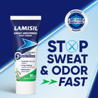 Lamisil Cream Sweat Absorbing Foot Odor Eliminator for Feet, 2.8 Oz