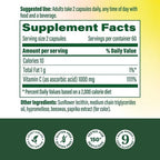 MegaFood Liposomal Vitamin C, Antioxidant & Immune Support, 120 Capsules