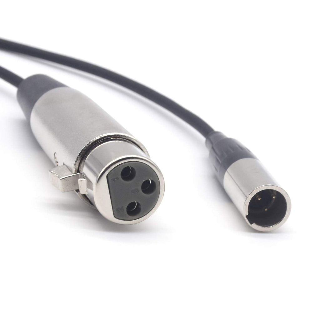 Buy now SiYear Mini XLR Male to XLR Female Plug Microphone Cable for Blackmagic Pocket 4K Camera Video Assist 4K, Mini 3 Pin Pro Lapel Audio Cable (5FT/1.5M) at indiglob india