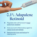 Buy now Differin Acne Treatment Gel, 30 Day Supply, Retinoid Treatment for Face with 0.1% Adapalene, Gentle Skin Care for Acne Prone Sensitive Skin, 15g Tube (Packaging May Vary) at indiglob india