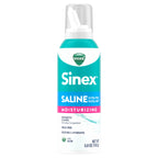 Buy now Vicks Sinex Saline Moisturizing Nasal Spray, with Aloe, Drug Free Ultra Fine Mist, Clear Everyday Sinus Congestion Fast, Clear Mucus from a Cold or Allergy, 5 OZ x 2 at indiglob india