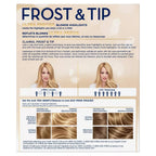 Clairol Nice'n Easy Frost & Tip Hair Dye, Light Blonde to Medium Brown, 1Pk
