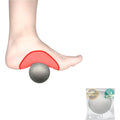Buy now Plantar Fasciitis Relief Massage Ball – Lacrosse Ball, Foot Massage Roller & Myofascial Release Ball for Foot Pain, Trigger Point Therapy, Hard Ball for Deep Tissue & Fascia Massage Black at indiglob india