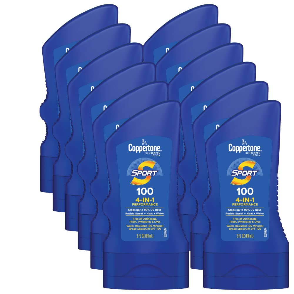 Buy now Coppertone SPORT Sunscreen Lotion Broad Spectrum SPF 50 (3 Fluid Ounce) (Packaging may vary) at indiglob india