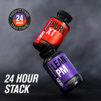 Jacked Factory Burn-XT + Lean-PM Kit – 24-Hour Body Composition & Metabolism Support Stack – Day & Night Formula – 60 Count, 2 Pack