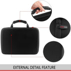 Buy now Comecase 10 Slots Watch Box Organizer/Men Watch Display Storage Case Fits All Watches up to 42mm with Extra 4 Pocket (Black) at indiglob india