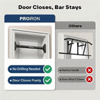 PROIRON Door Pull Up Bar Doorway Frame Chin Up Bar from 28.3in-38.2in