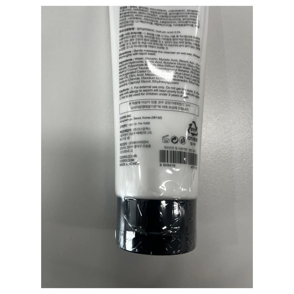 Buy now [Cosrx] Salicylic Acid Daily Gentle Cleanser 150milliliter / Foam Cleanser for Blemish Skin at indiglob india