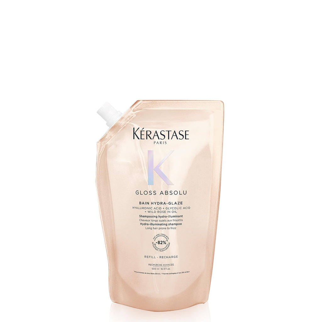 Kerastase Gloss Absolu High-Shine Anti-Frizz Shampoo - Cleanses & Reveals Ultimate Shine, For Glossy & Bouncy Hair