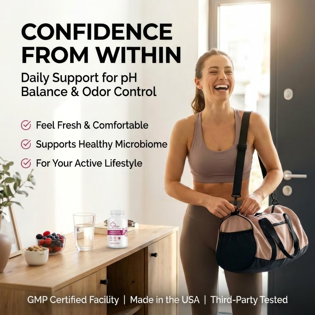 Vaginal Probiotics for Women pH Balance, Odor, Flora, 7 Billion CFU
