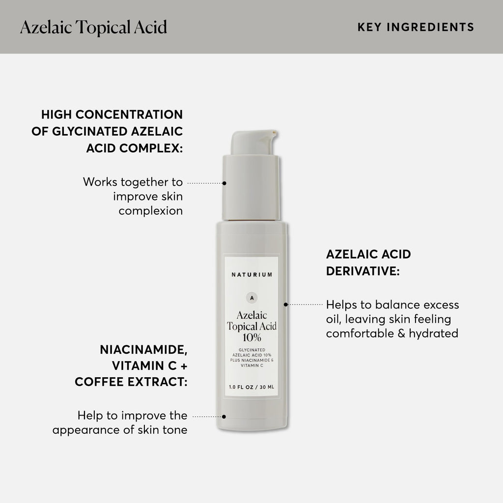 Buy now Naturium Azelaic Topical Acid 10%, Face & Skin Care Beauty Treatment with Niacinamide & Vitamin C, 1 oz at indiglob india