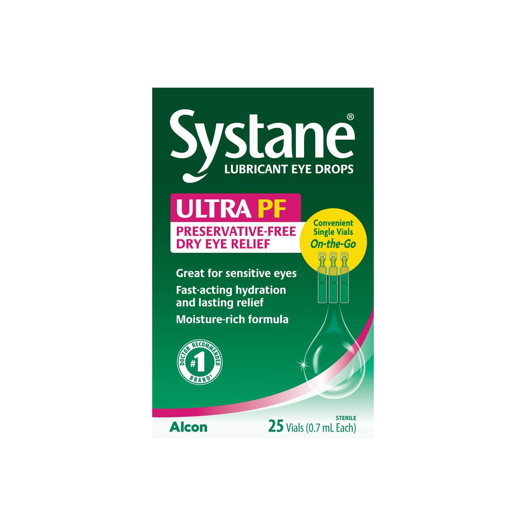 Systane Ultra Lubricant Eye Drops, 25 Count