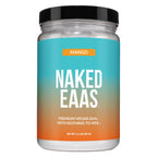 NAKED EAAs Amino Acids Powder - 50 Servings - Vegan Unflavored Essential Amino Acids 500 Grams - Instantized All Natural EAAs Powder Supplement