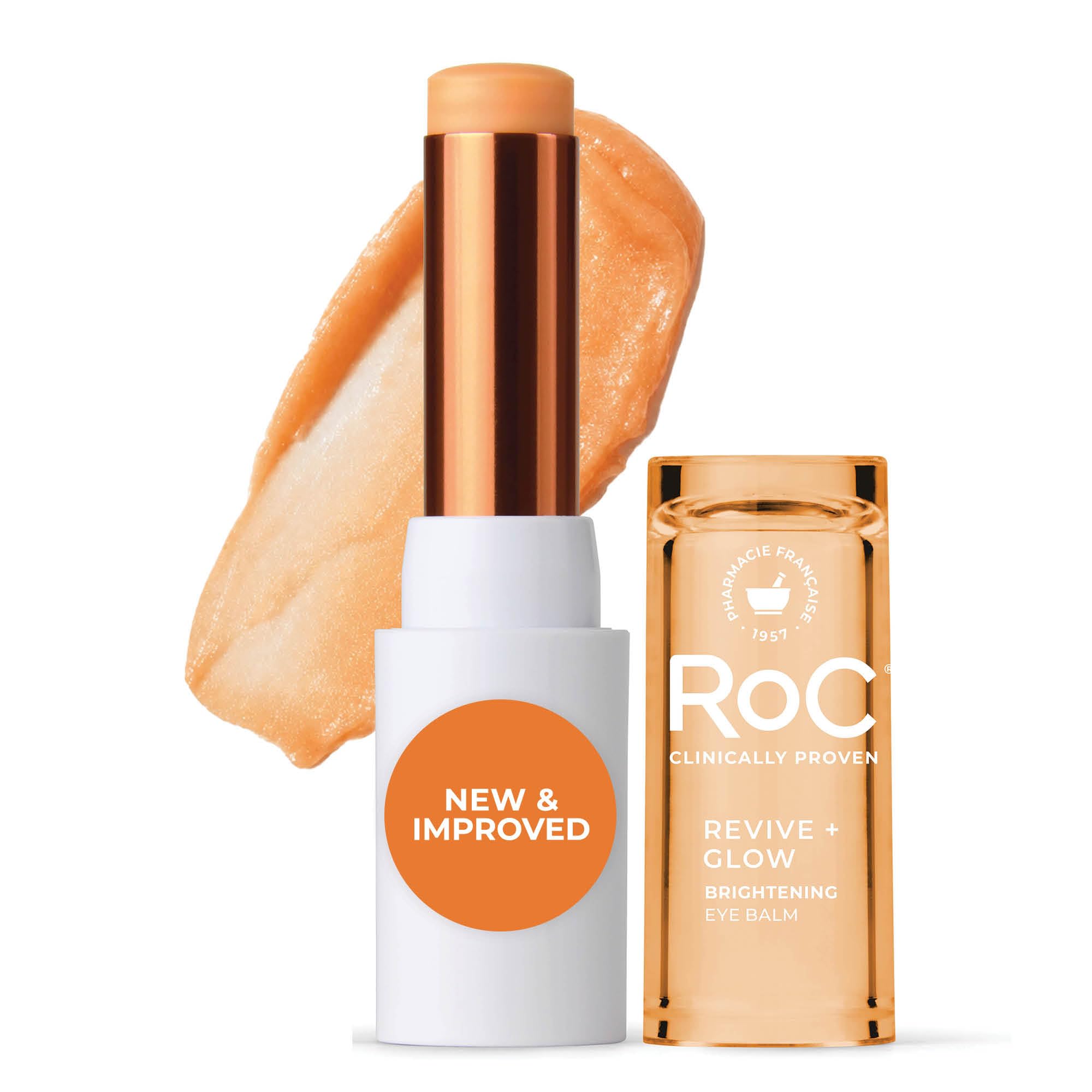 RoC Vitamin C Serum for Face Multi Correxion Revive + Glow, 10% Active, 1oz | Daily anti-aging wrinkle skin tone skin care treatment, brightening face serum that visibly tightens, non-comedogenic