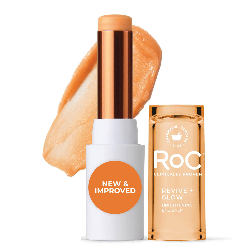 RoC Vitamin C Serum for Face Multi Correxion Revive + Glow, 10% Active, 1oz | Daily anti-aging wrinkle skin tone skin care treatment, brightening face serum that visibly tightens, non-comedogenic