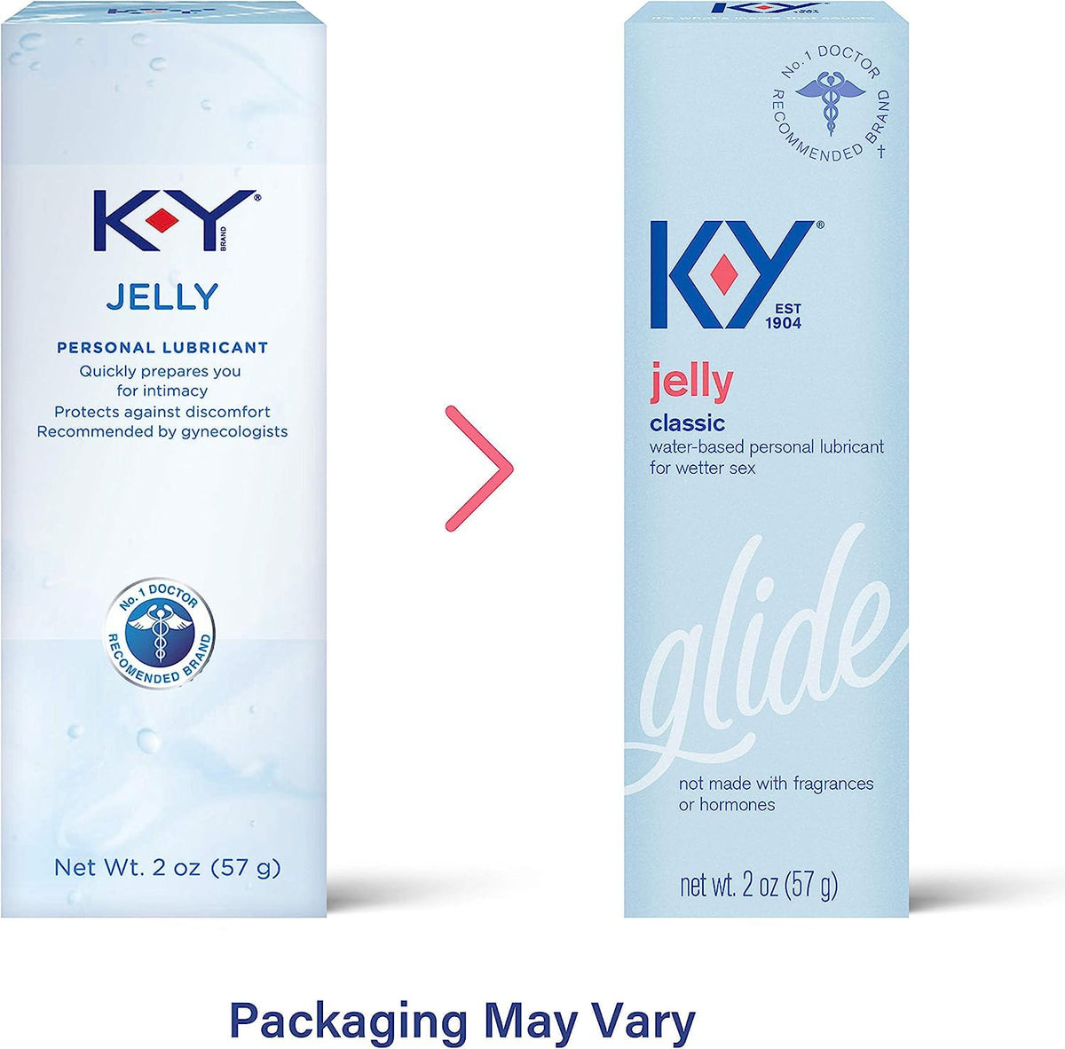 K-y Ky Jelly Personal Lubricant Quickly Prepares You for Intimacy Protects Against Discomfort : Net Wt 2 Oz (Pack of 2)