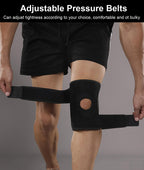 SUJAYU Knee Brace for Women Men with Side Stabilizers, 2 Pack Knee Braces for Knee Pain ACL MCL Arthritis Joint Pain Relief, Adjustable Compression Sleeve Patellar Tendon Support Strap