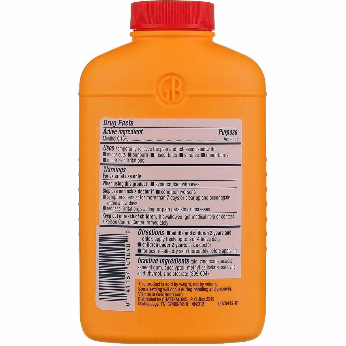 Gold Bond Medicated Powder 4oz (Pack of 2)