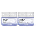 goPure Tighten & Lift Neck & Chest Moisturizer Cream for Visibly Firming, Tightening and Lifting the Look of Wrinkles & Crepey Skin, 1.7oz