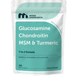 Micro Ingredients Glucosamine Chondroitin MSM and Turmeric Supplement, 300 Bisected Tablets | Joint Supplements for Men & Women* | 7-in-1 with Boswellia, Hyaluronic Acid, & Collagen Complex
